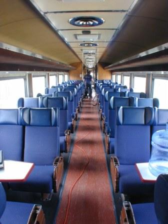 Observation Car interior